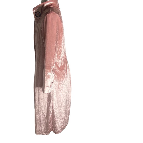 kookastyle Long Velvet-een Duster Long Jacket Size S - Picture 4 of 11